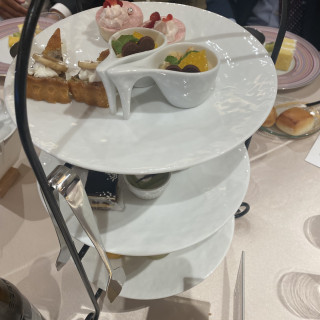 数種類のデザートが楽しめる