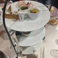 数種類のデザートが楽しめる
