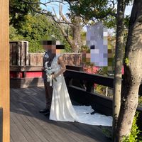 披露宴テラス入場