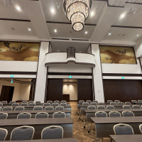 最上階の披露宴会場(階段からの再入場可能)