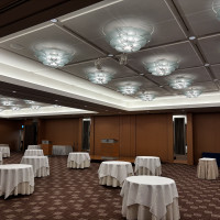 地下の披露宴会場