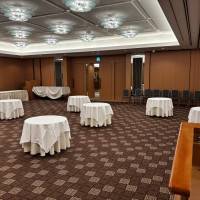 地下の披露宴会場