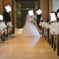 新婦母からのベールダウン