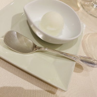 お口直しのシャーベット