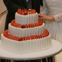 ハート型のケーキにしました