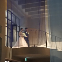入場は2階の階段上も選択できました