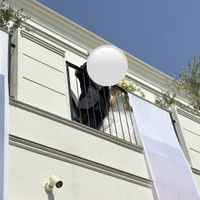 アフターセレモニーの入場はガーデン上と下選択可能でした