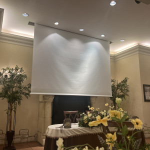 ムービー上映|768310さんのハートフィールド マナーハウスウエディングの写真(2651516)