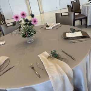ピンクのお花が好きで、落ち着いた雰囲気が良かったです|768317さんのTHE BAYSUITE SAKURAJIMA TERRACE（ザベイスイートサクラジマテラス）の写真(2523569)
