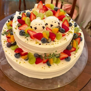 シマエナガケーキ|768343さんの軽井沢倶楽部 有明邸の写真(2523813)