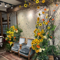 披露宴会場（新郎新婦の席）