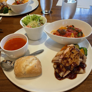 ワンプレートで参考にお料理を頂きました