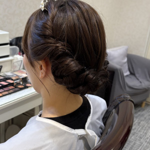 ヘアメイク|768408さんのセント・ラファエロチャペル東京の写真(2524590)