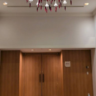 チャペル前のスペース