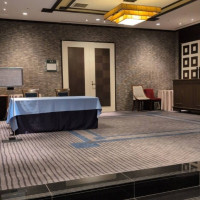 披露宴会場前のフロア