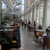 併設のレストラン