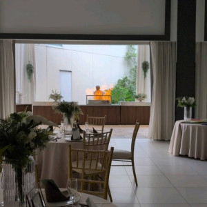 シェフによるフランベ演出|768409さんのルシアスガーデンの写真(2553723)