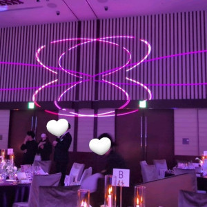 光を使った演出|768409さんのインターコンチネンタルホテル大阪の写真(2556685)