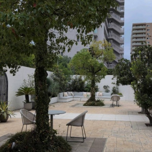 チャペル前のガーデンスペース|768409さんのルシアスガーデンの写真(2553766)