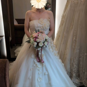 ドレスの試着体験|768409さんのルシアスガーデンの写真(2553736)