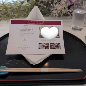 テーブルコーディネート|768409さんのウェスティンホテル大阪の写真(2592483)