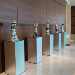 ロビーにあるオブジェ|768409さんのインターコンチネンタルホテル大阪の写真(2556675)