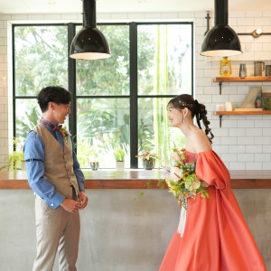 受付の前です。|768438さんのBAYSIDE GEIHINKAN VERANDA/テイクアンドギヴ・ニーズウェディングの写真(2524411)