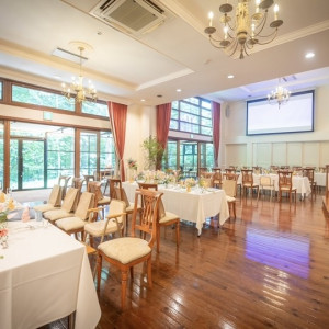 披露宴会場装花|768467さんの軽井沢倶楽部 有明邸の写真(2554340)