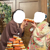 初めてみたドーナツタワー！
とても美味しかった！
