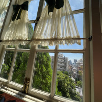 控え室からの眺めです