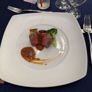 コース料理で出てきた肉料理|768511さんのThe Place of Tokyo（ザ プレイス オブ トウキョウ）の写真(2524886)
