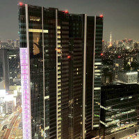 会場からの夜景