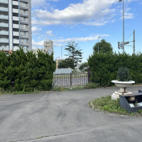 目の前が大通りでビューがあまり良くない