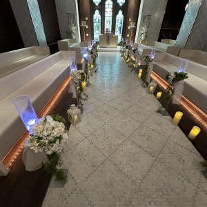 バージンロード|768545さんのホテルモントレエーデルホフ札幌の写真(2525718)