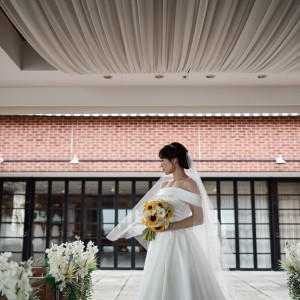 開放的で素敵なチャペルです|768566さんのBAYSIDE GEIHINKAN VERANDA/テイクアンドギヴ・ニーズウェディングの写真(2525333)