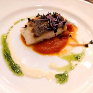 魚料理です。