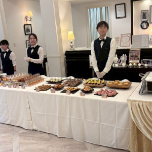 デザートビュッフェ|768626さんのベイサイド迎賓館（松山）/テイクアンドギヴ・ニーズウェディングの写真(2525649)