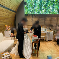 披露宴会場の雰囲気