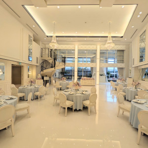 披露宴会場の一つです。|768703さんのアルカンシエル luxe mariage 名古屋（アルカンシエルグループ）の写真(2525847)