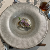 皮がパリパリの魚料理