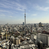 ベルヴェデールから見たスカイツリー