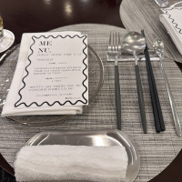 試食時のテーブルセット
