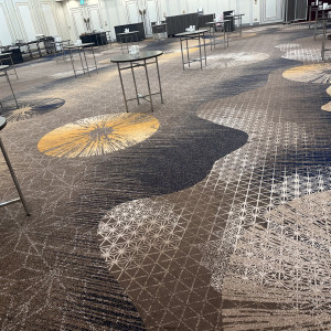 飛翔の絨毯は隅田川花火大会をイメージしているそう|768721さんの浅草ビューホテルの写真(2620599)