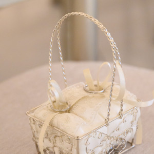 手作りリングピロー|768730さんのアルモニービアン（国登録有形文化財）/テイクアンドギヴ・ニーズウェディングの写真(2574680)