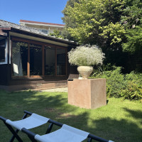 挙式会場とガーデン装花