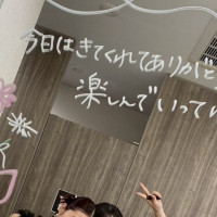 トイレにメッセージも書いてもらえます