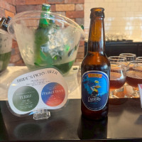 受付でプーケットビールも用意しました