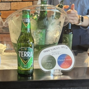 terraビールを受付でだしました|768760さんのampersand By LAGUNAVEIL ATELIER（アンパサンド）の写真(2526094)