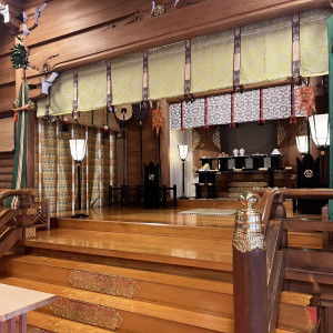 式場です。厳かな感じです。|768815さんの明治神宮・明治記念館の写真(2526250)