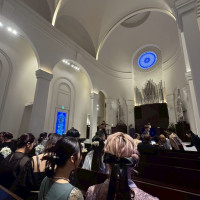 室内のチャペル